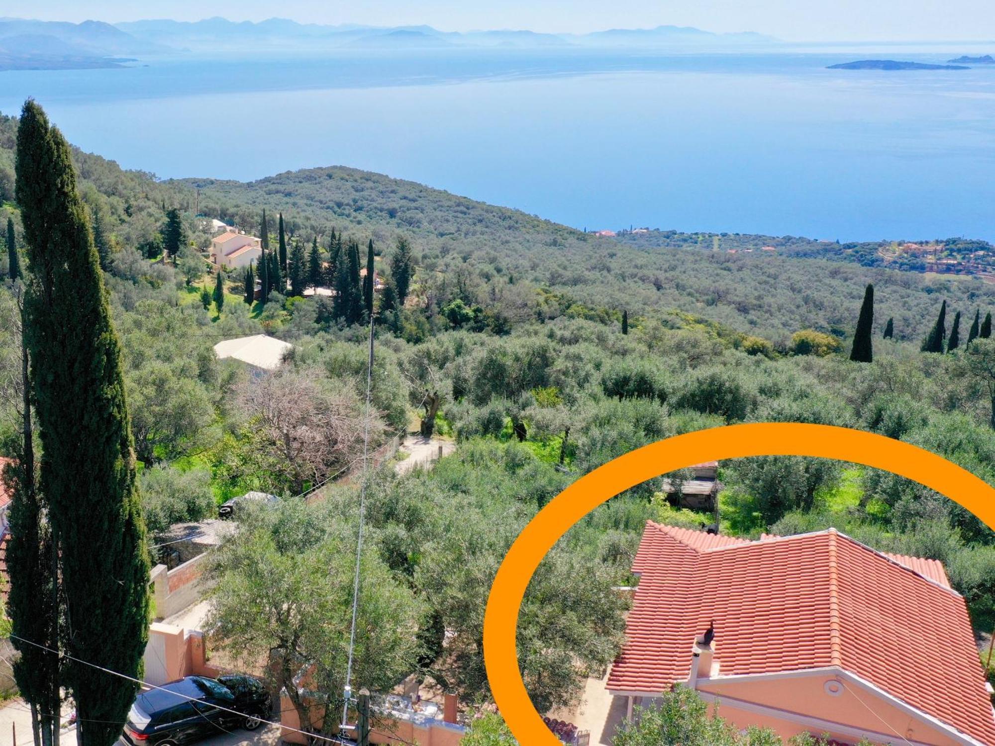 Villa Evmaria With Private Swimming Pool Spartylas Exteriör bild