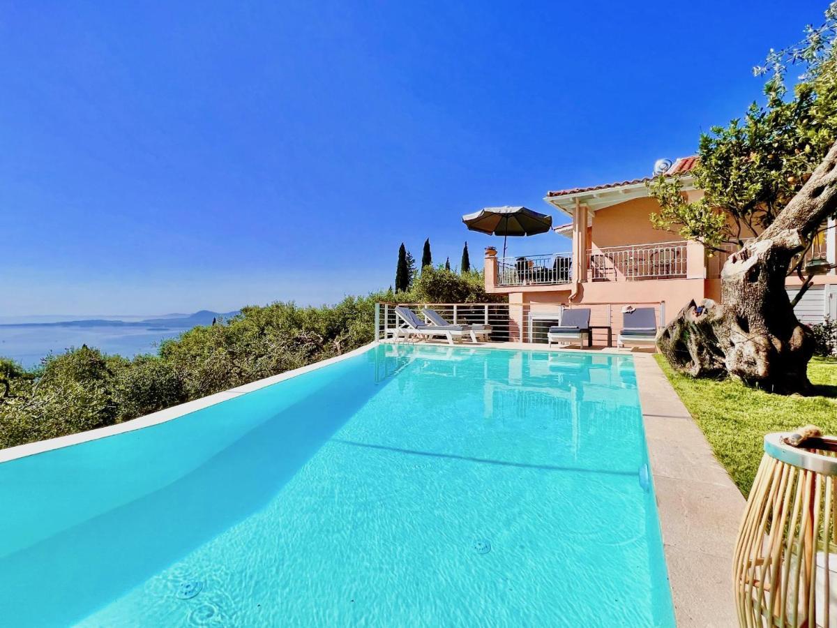 Villa Evmaria With Private Swimming Pool Spartylas Exteriör bild
